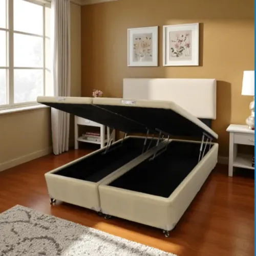 Cama Box Baú Queen Size 1,58m x 1,98m em Suede Premium