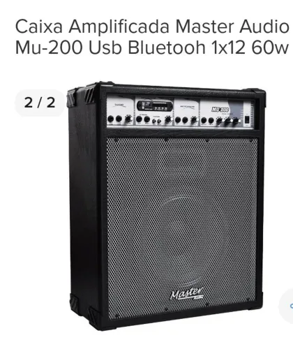 Caixa amplificadora master 