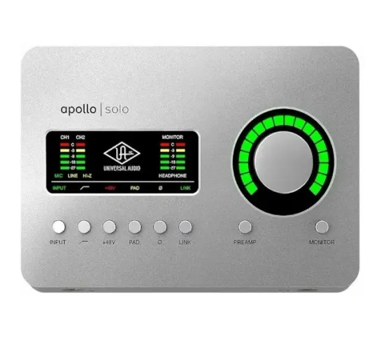 Universal Audio Apollo Solo Heritage Edition NOVO!