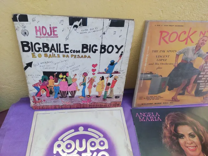 Lp Funk das Antigas Big Baile Big Boy, original. E outros.