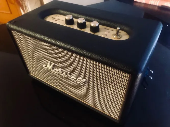 Caixa de som Marshall - Acton Black  Bluetooth