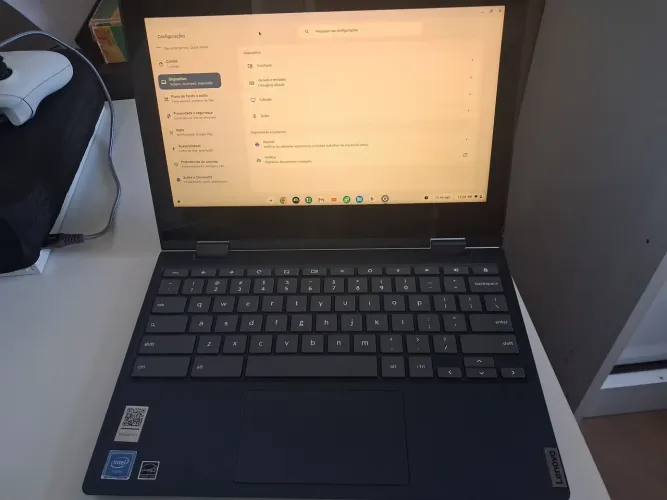 Chromebook Lenovo 32GB Dobrável Touch-screen Ótimo estado