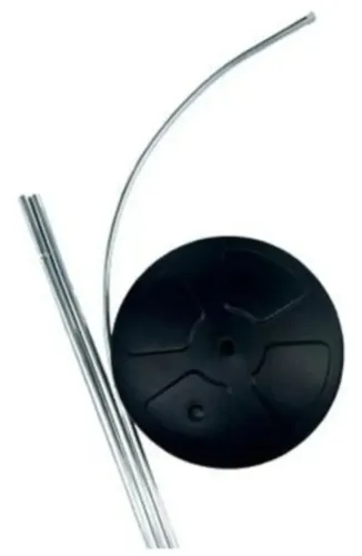 Suporte para Ombrelone, winderbanner, 2 suporte para arco