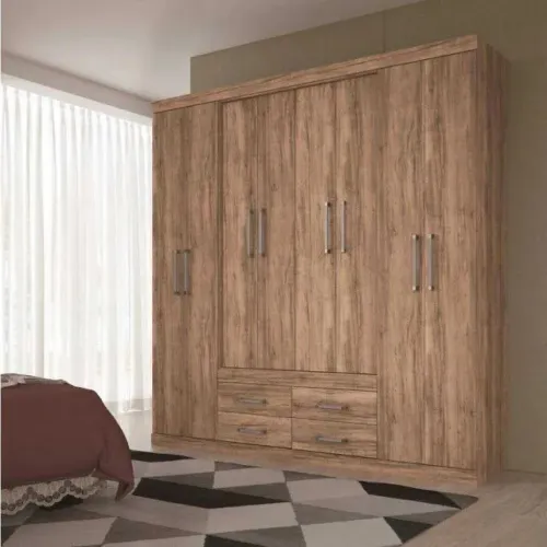 Guarda Roupa Nápoles 8 Portas 4 Gavetas Novo varios modelos