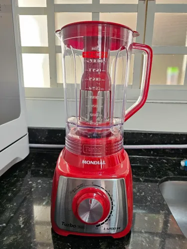 Liquidificador mondial turbo inox 220v