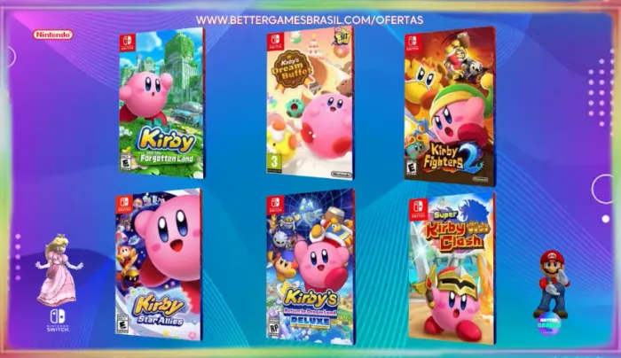 Kirby * Forgotten Star Allies Nintendo Land Buffet Dreamland Fighters 2 Return Deluxe
