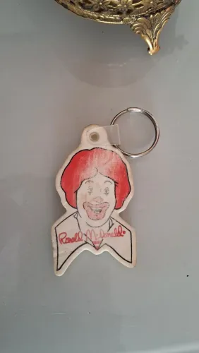 chaveiro vintage do Ronald McDonald Curitiba