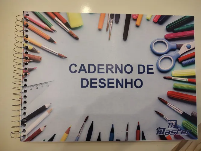 Caderno de desenho 
