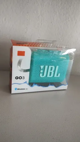 CAIXA DE SOM JBL GO3, VERDE