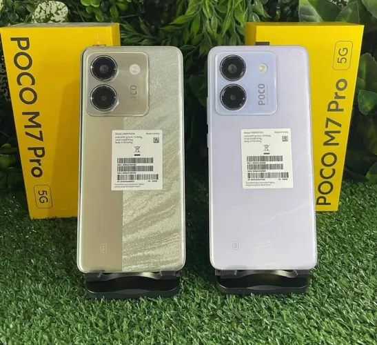 Celular Xiaomi Poco M7 Pro 5G 256/08 Novo Entregamos Versão Indiana