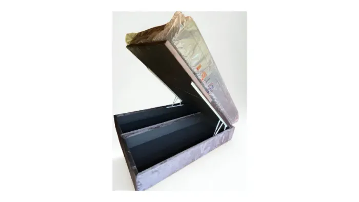 Cama Box Baú Queen 1,58x1,98 Bipartida Blindada Direto da Fábrica