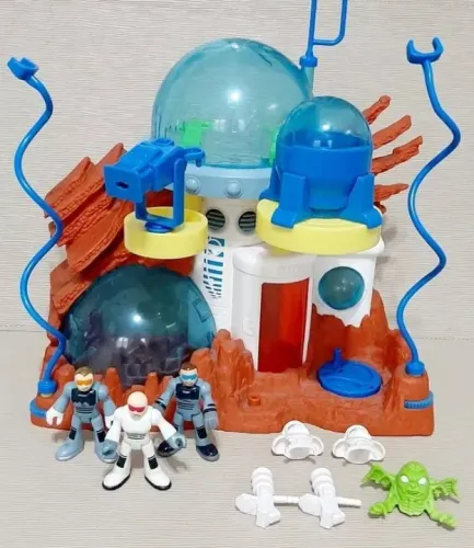 Estação Lunar Grande - Imaginext Espacial - Fisher-price