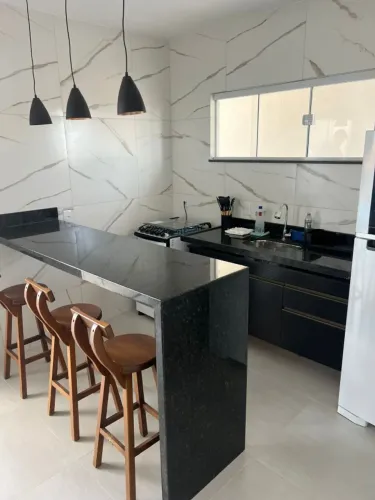 Apartamento Mobiliado  em Itaipuaçu - Aluguel 1 Quarto, Primeira Locação