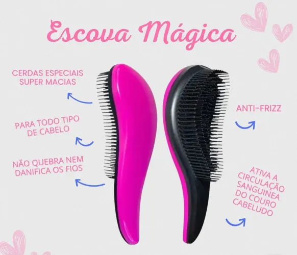 Escovas para cabelo