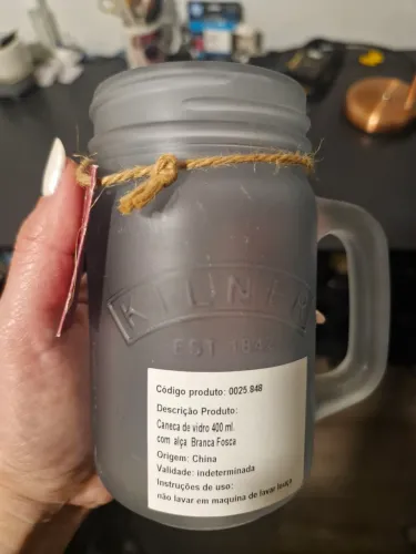 Caneca kilner