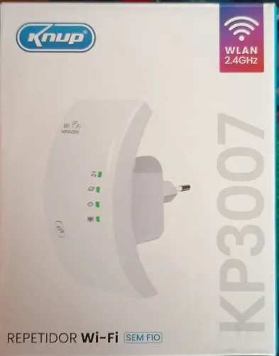 Repetidor Wi-Fi Knup KP3007 - Sem Fio