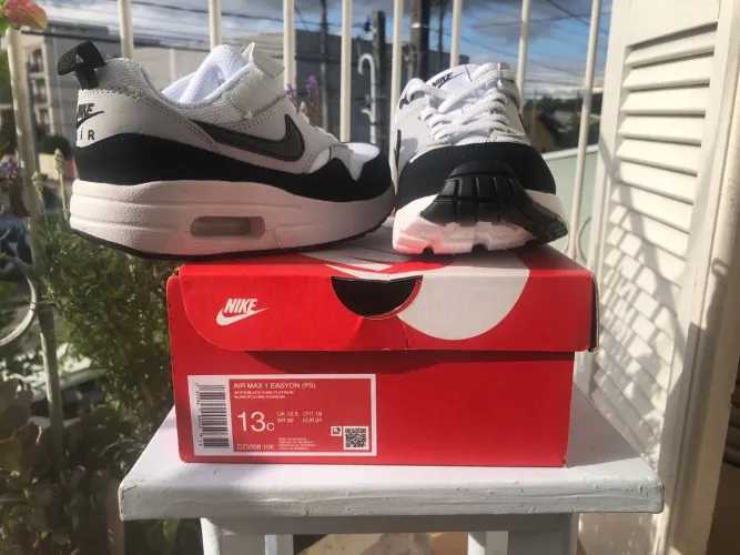 Tênis Nike Air Max 1 EasyOn Infantil - Novo!