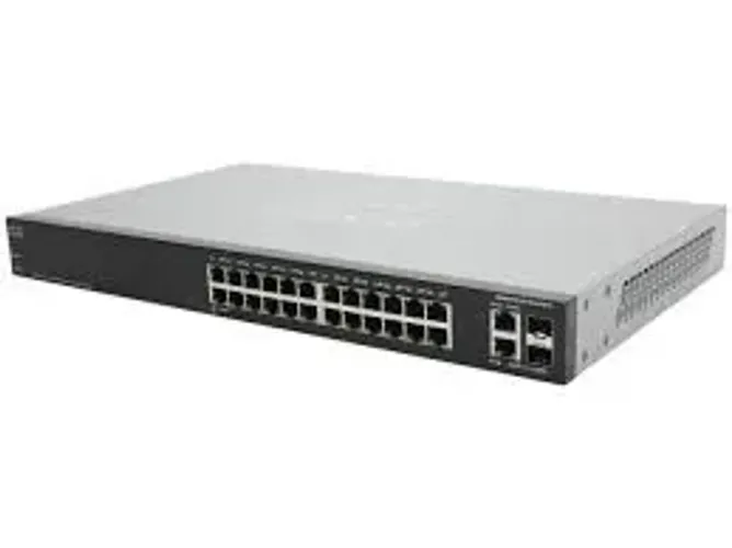 Switch Cisco SG200 24Portas Gigabit 2 portas combo mini-Gbic RJ45