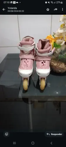 Patins Inline Oxer Rosa - Tamanho 36