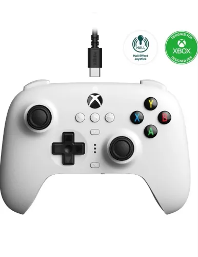 Controle 8bitdo ultimate Wired para Xbox one, séries X/S e PC ( versão com hall efect)