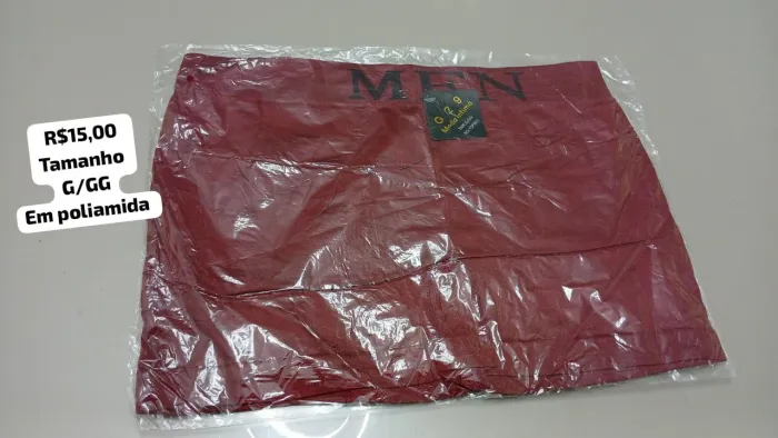 Cueca Box Masculina G/GG - Poliamida -