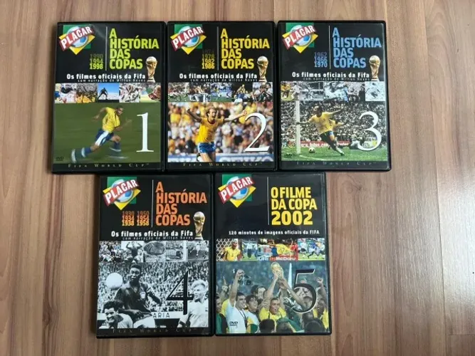 A História das Copas - Coleção Completa Placar