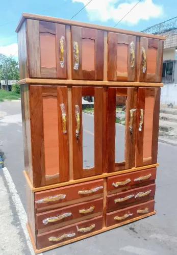 Guarda roupa de casal 4 portas novo _frete Grátis.