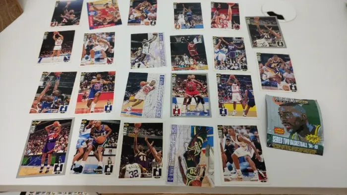 Cards NBA Basquete 1994-1995 Collectors Choice - Anos 90 - 22 cards