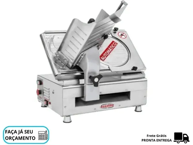 Fatiador de Frios Automático Bermar 30CM Inox