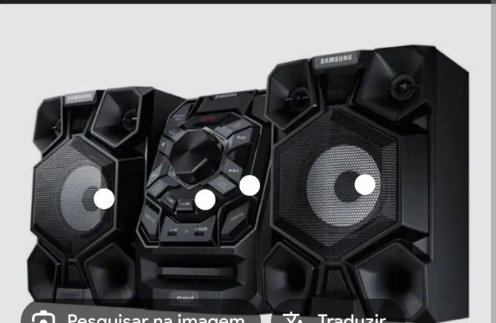 Mini System Samsung Potente e Moderno