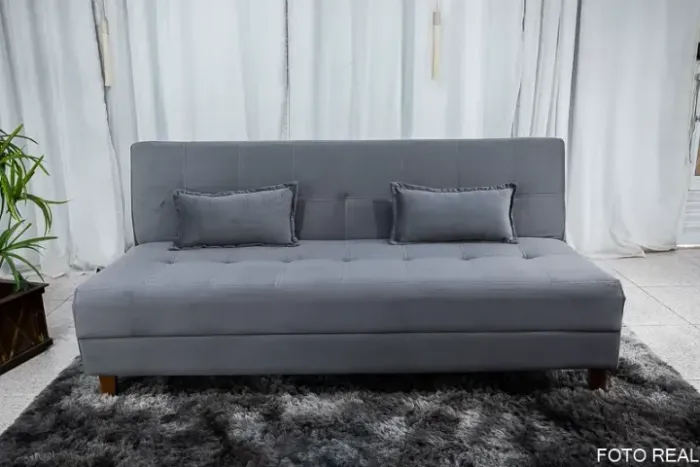 Sofá Cama Arpoador Veludo - Innove Estofados
