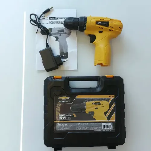 SEM BATERIA | Parafusadeira Chevrolet 12v Nova Com Maleta - Fazemos Entrega