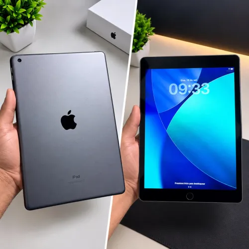 iPad 9ª Geração 64GB Wi-Fi cinza espacial