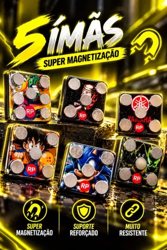 Suporte magnético motoboy
