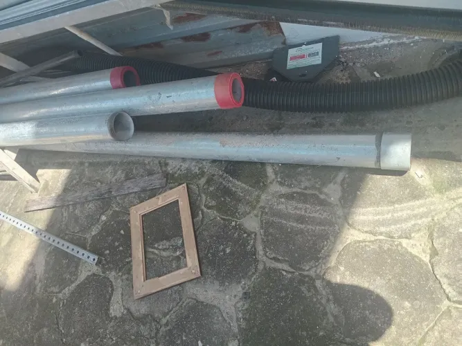 Eletroduto galvanizado 4 polegadas de 3m
