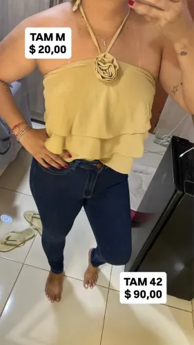 Bazar da Anne cropped calça vestidos 