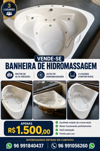 Banheira de Hidromassagem 