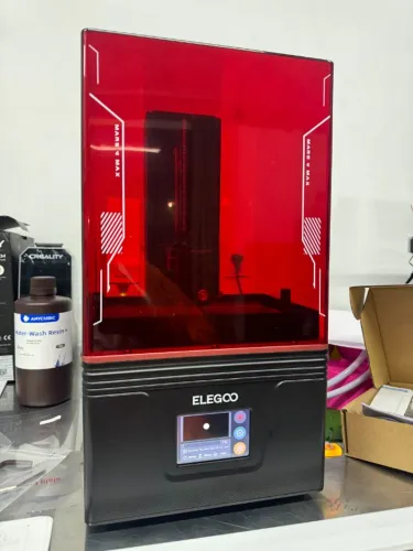 Kit Impressora 3D Resina Elegoo Mars 4 Max 6K + Mercury XS Wash & Cure