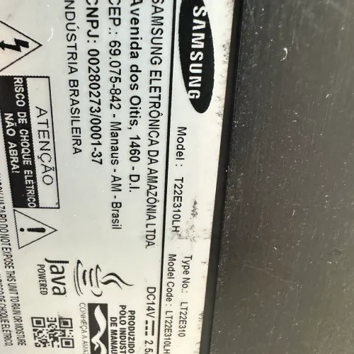Tv modelo LT22E310LHMZD defeito não liga