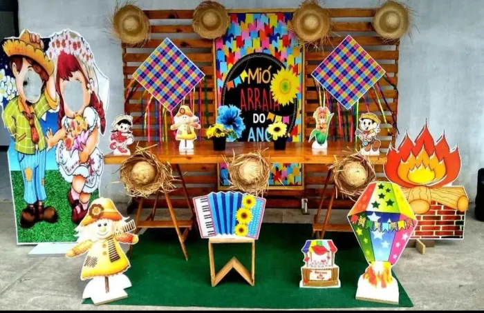 Decoração de festa junina 