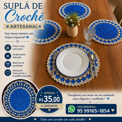 Artesanato crochê ?