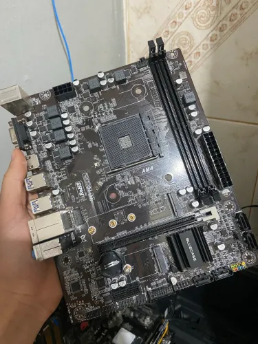 Placa mãe A320MH Bluecase am4