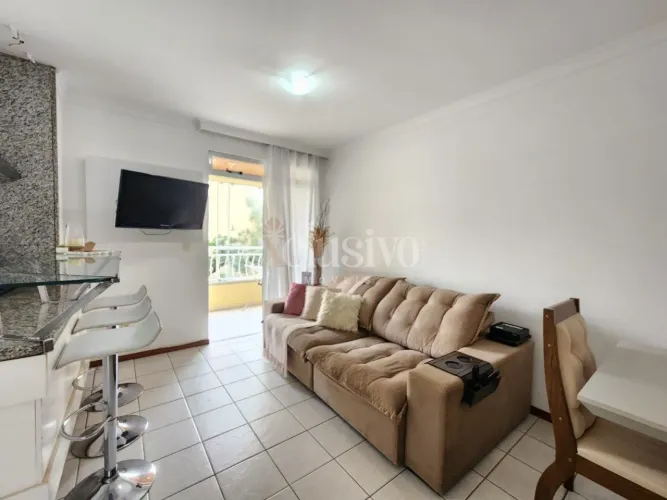 Apartamento para venda de 1 quarto sendo 1 suíte em Coqueiros, Florianópolis/SC.