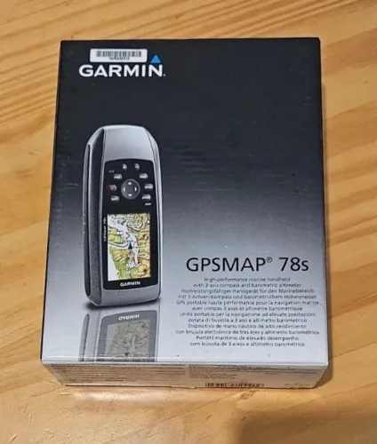 GPS Garmin GPSMAP 78S - Novo na Caixa - Nunca Usado (Caixa aberta) - Navegação Outdoor