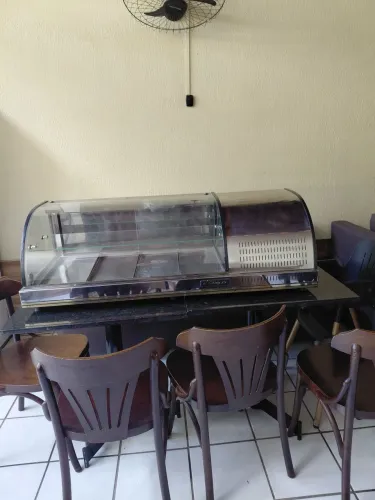 Vendo estufa refrigerado gelopar 120x45cm