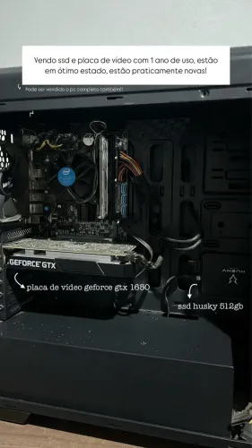 Computador completo ou peças separadas ( troco por notebook ) 