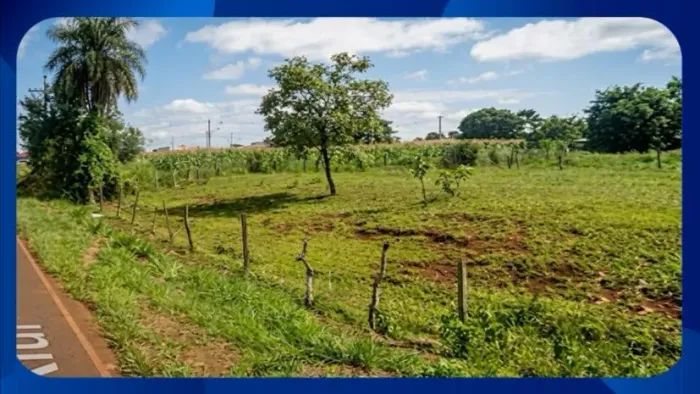 GLEBA DE TERRAS (PENHORA DE 20%) - Chácara Pôr do Sol, lado direito da Estrada Municipal J
