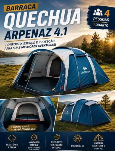 Barraca Quechua Arpenaz 4.1