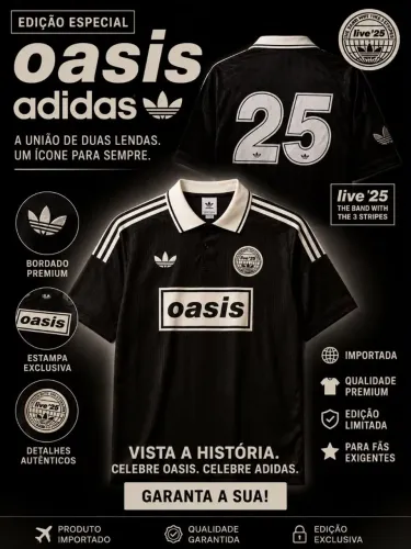 Camisa Adidas Oasis Comemorativa 25''