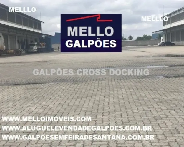 Galpões em Feira de Santana, Bahia, ao lado da BR 324, Excelente Localização, Local Seguro